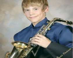 He can also play saxophone which he had started in the 6th grade Campbell Middle School band. He had played the saxophone in four years and was in his